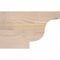 Ekena Millwork Newport Smooth Rafter Tail, Douglas Fir, 5 1/2"W x 8"H x 12"L RFT06X08X12NEW00SDF - alternate 3